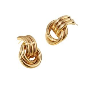 Fashion Jewelry Twisted Love Knot Drop Earrings